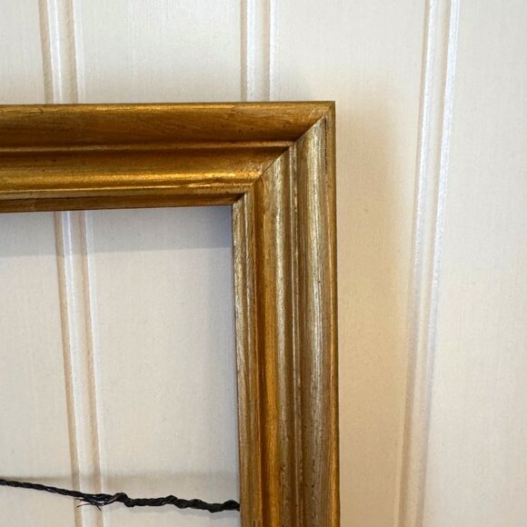 Vintage Gold Painted Wood Frame - Picture 2 of 4